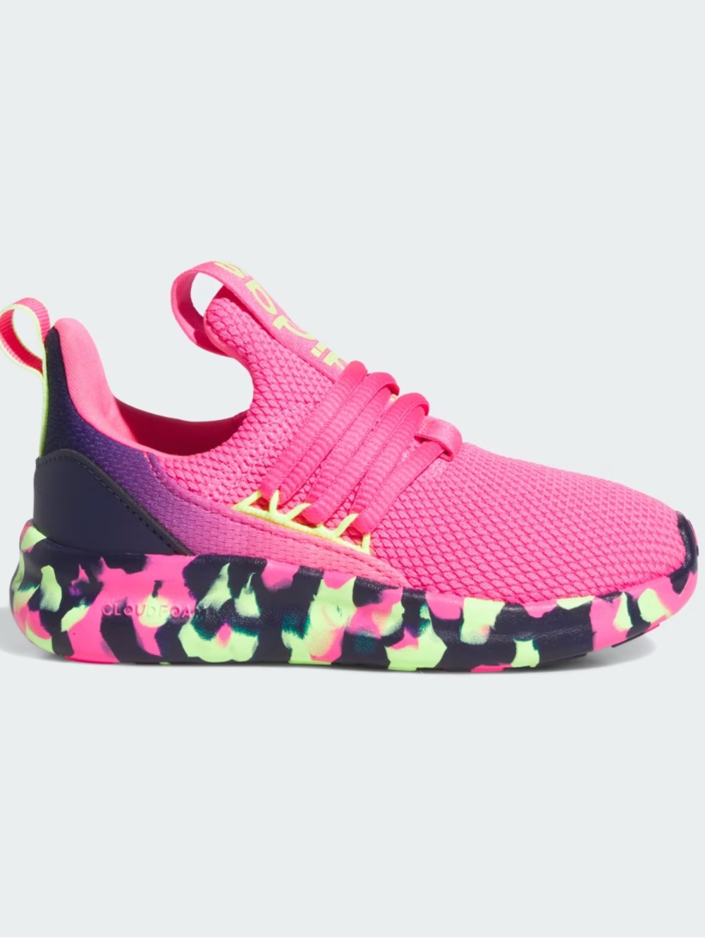 ADIDAS LITE RACER ADAPT 7.0 SHOES KID SIZE 2 NEW